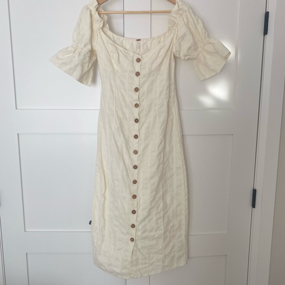 Free People Acting Cool Midi Dress - Picture 2 of 5